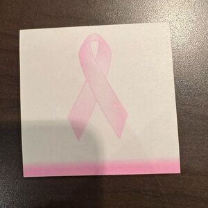 Breast cancer support post it